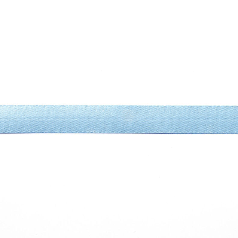 Biasband Satijn [20 mm] – babyblauw,  image number 1