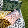 Outdoorstof Canvas grote stippen – pijn/blauw,  thumbnail number 7