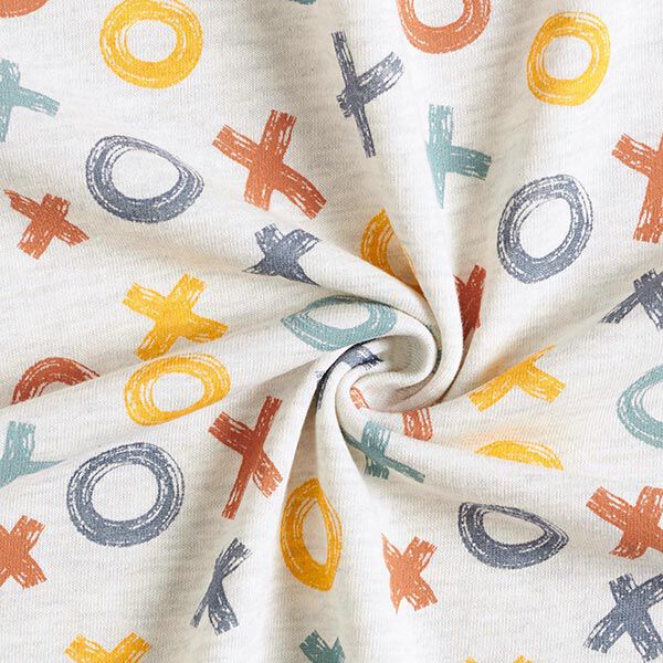 Sweatshirt geruwd Tic-Tac-Toe – natuur, image number 3