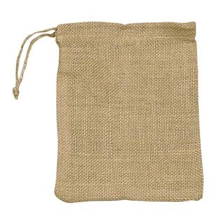 Jutezakje 20 x 15 cm - natuur, 