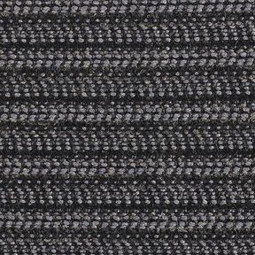 Mantelstof scheerwolmix Lurex melange – anthraciet, 
