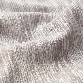 Decostof Jacquard abstracte stof gerecycled – zijdegrijs, 