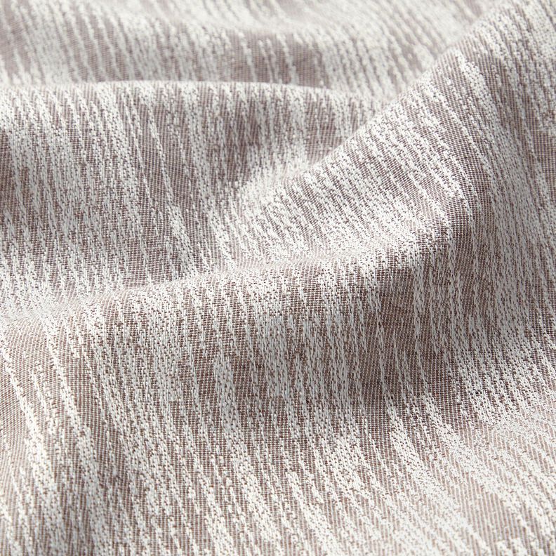Decostof Jacquard abstracte stof gerecycled – zijdegrijs,  image number 2
