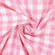 Katoenen stof Vichy - 1 cm – roze,  thumbnail number 2