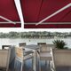 Luifelstof Effen Toldo – bordeauxrood,  thumbnail number 4