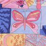 Katoenpopeline Little Creatures Digitaal printen | Nerida Hansen – koraal/blauwlila,  thumbnail number 2