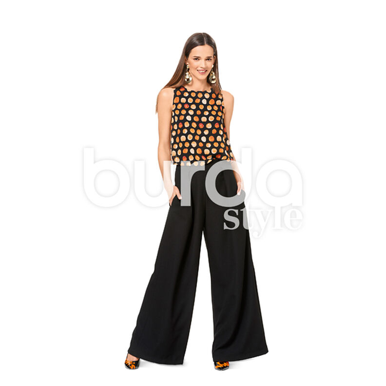 broek, Burda 6544,  image number 2