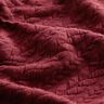 Jerseyjacquard cloqué kabelsteekpatroon – bordeauxrood,  thumbnail number 2