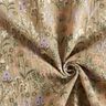 GOTS Mousseline/dubbel gehaakte stoffen Lente bloemenweide | Poppy Fabrics – donkerbeige,  thumbnail number 3