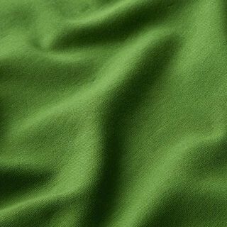 GOTS Interlock Jersey effen – appelgroen, 