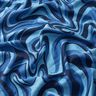 Viscose crêpe golven – marineblauw/koningsblauw,  thumbnail number 2
