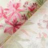 Decostof Canvas Aquarel bloemen – lichtbeige/framboos,  thumbnail number 4