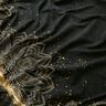 Katoenjersey Borduurstof mandala barok gouden stippen | Glitzerpüppi – zwart,  thumbnail number 1