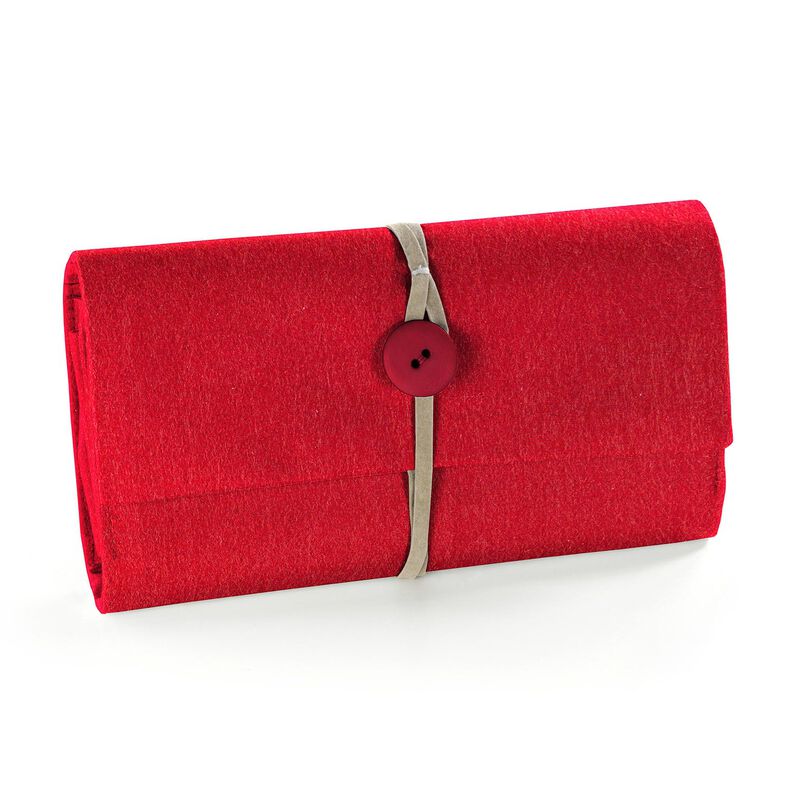 Vilt 90 cm / 1 mm dik – karmijnrood,  image number 4