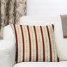 Meubelstof jacquard Biedermeier strepen – creme/rood,  thumbnail number 7