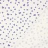 Sommersweat Harten | Poppy Fabrics – ivoor/lila,  thumbnail number 3