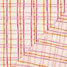 Katoenpopeline golvende ruit| Poppy Fabrics – creme/roze,  thumbnail number 4