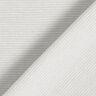 Boordstof rondgebreid smalle ringen – nevelgrijs/ecru,  thumbnail number 3