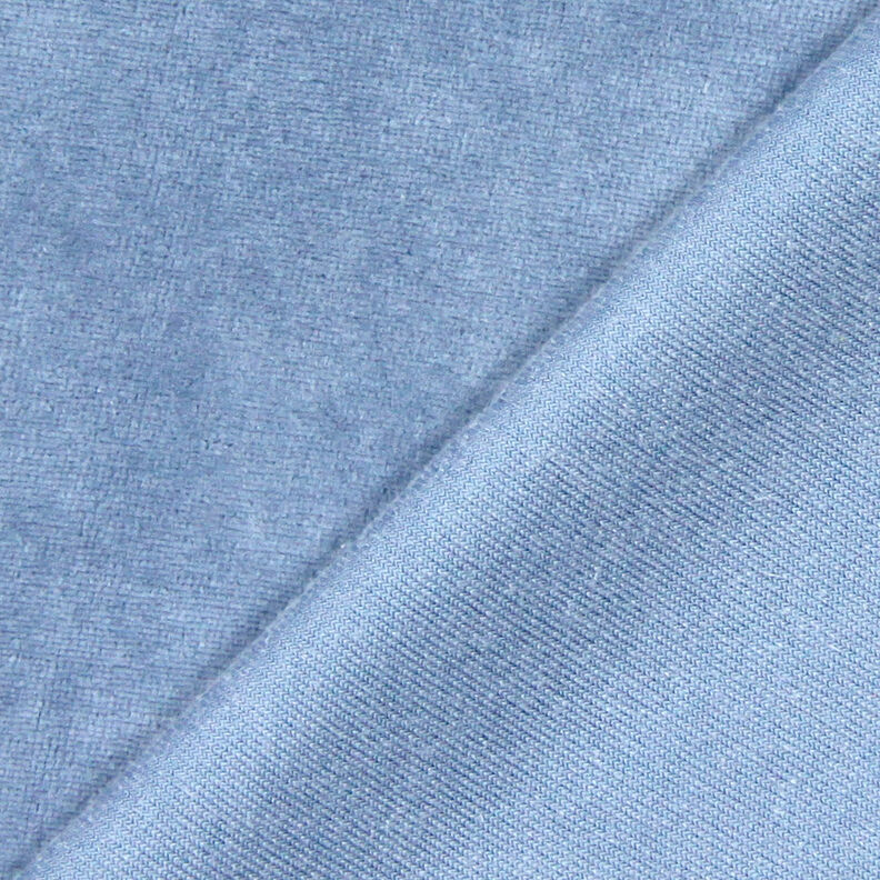 Nicki stof effen – staalblauw,  image number 3