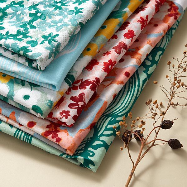 GOTS katoenjersey golven | Tula – pastelgroen, image number 5
