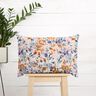 Wafelpiqué Aquarel bloemen | Poppy Fabrics – wit/lavendel,  thumbnail number 6