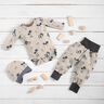 Katoenjersey Hawaii-gevoel – licht taupe,  thumbnail number 6