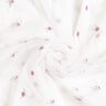 Softmesh opgestikte bloemen – wit/roos,  thumbnail number 4