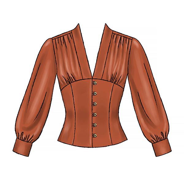 Blouse, McCall‘s 7978 | 40-48, image number 4