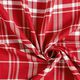 Overhemdenstof Viscose Glencheck – karmijnrood/wit,  thumbnail number 3