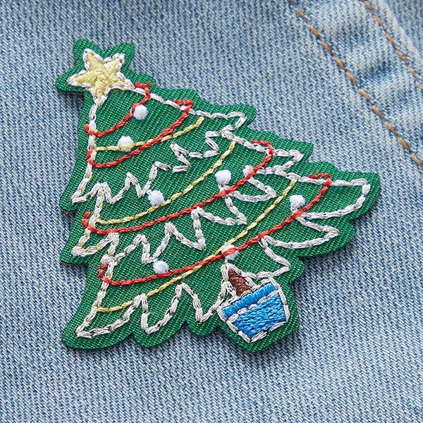 Applicatie Kerstboom [6 cm],  image number 2