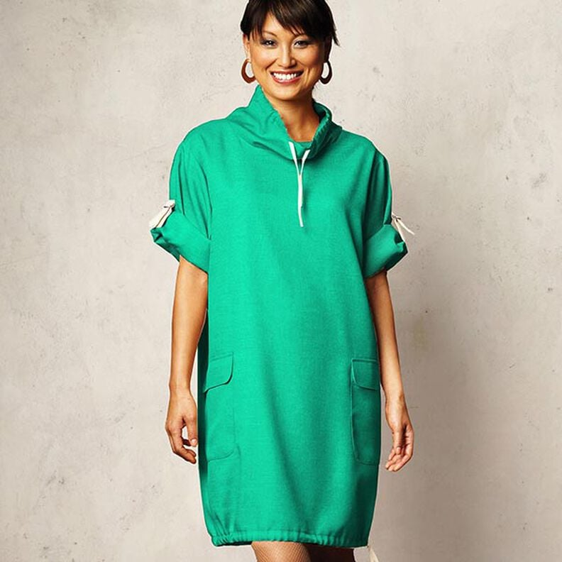 Lichte French Terry effen – groen,  image number 9