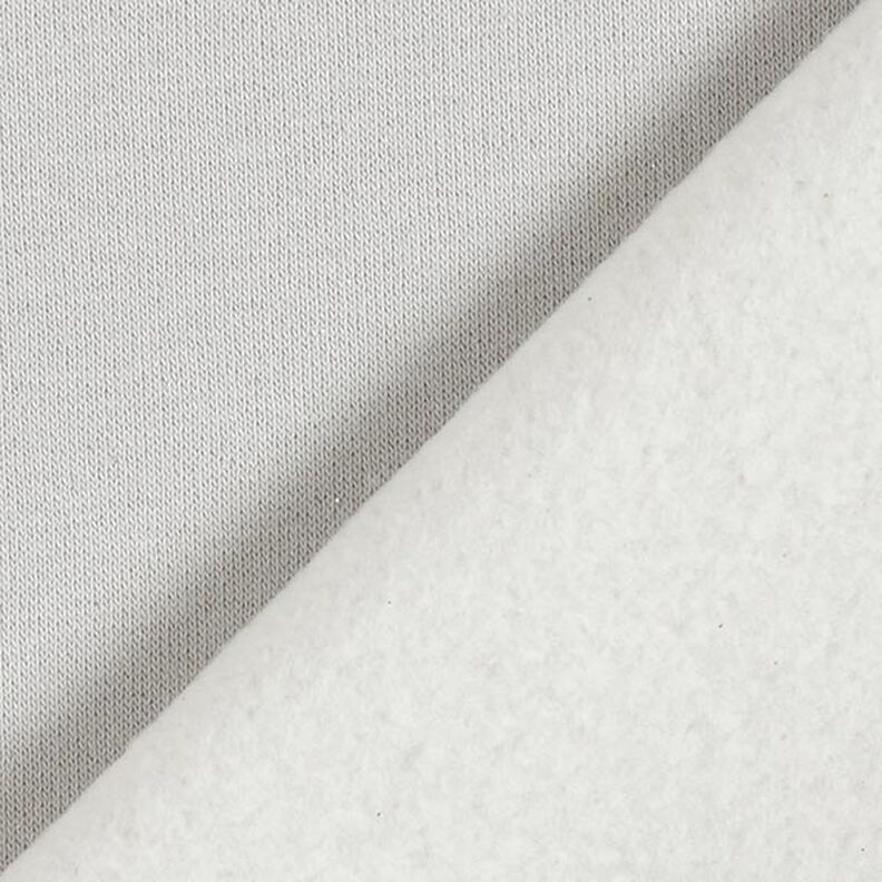 Sweatshirt geruwd Effen Lurex – zilvergrijs/zilver,  image number 4