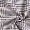 Mantelstof glencheck – anthraciet/roze,  thumbnail number 3