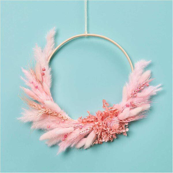 Gedroogde lagurus [ 50 Stuk ] | Rico Design – pink,  image number 2