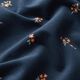 Babyrib Verspreide bloempjes | by Poppy – marineblauw,  thumbnail number 2