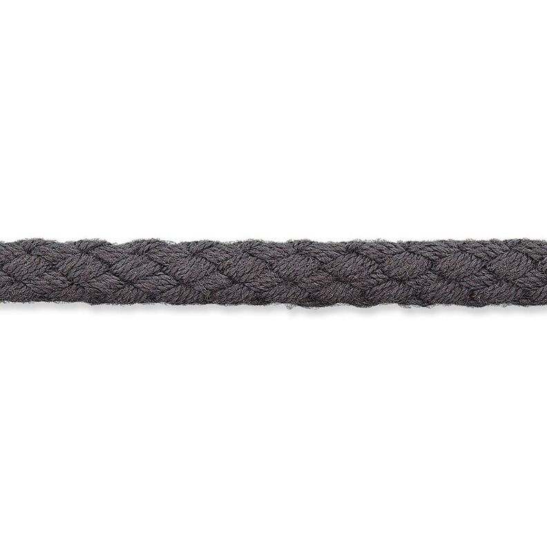 Katoenen koord [Ø 5 mm] – donkergrijs,  image number 1