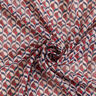 Chiffon retropatroon – wit/donkerrood,  thumbnail number 4