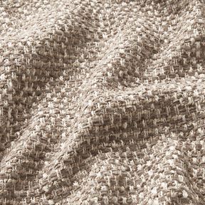 Bekledingsstof kleurrijke bouclé-look – donkertaupe/lichtbeige, 
