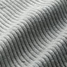Brede rib voorgewassen Effen – grijs,  thumbnail number 2