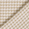 Grove jasstof pied-de-poule – beige/wit,  thumbnail number 5