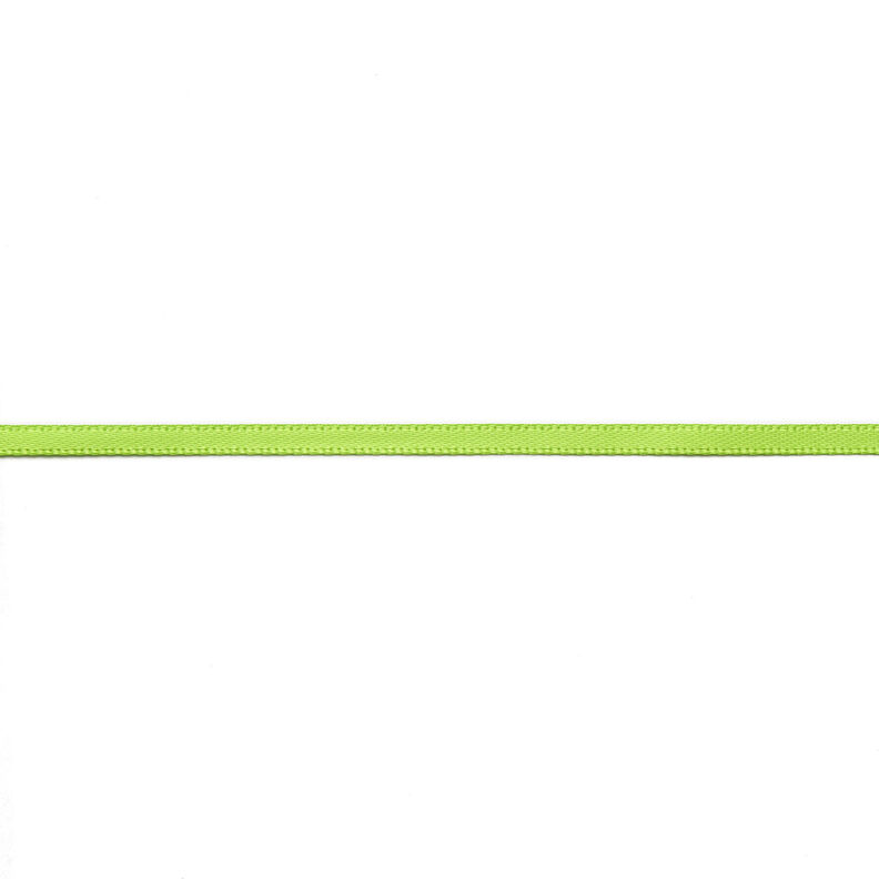 Satijnband [3 mm] – appelgroen,  image number 1