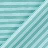 Katoenjersey smalle strepen – mint/lichtblauw,  thumbnail number 4
