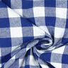 Katoenen stof Vichy ruit 1,7 cm – koningsblauw/wit,  thumbnail number 2
