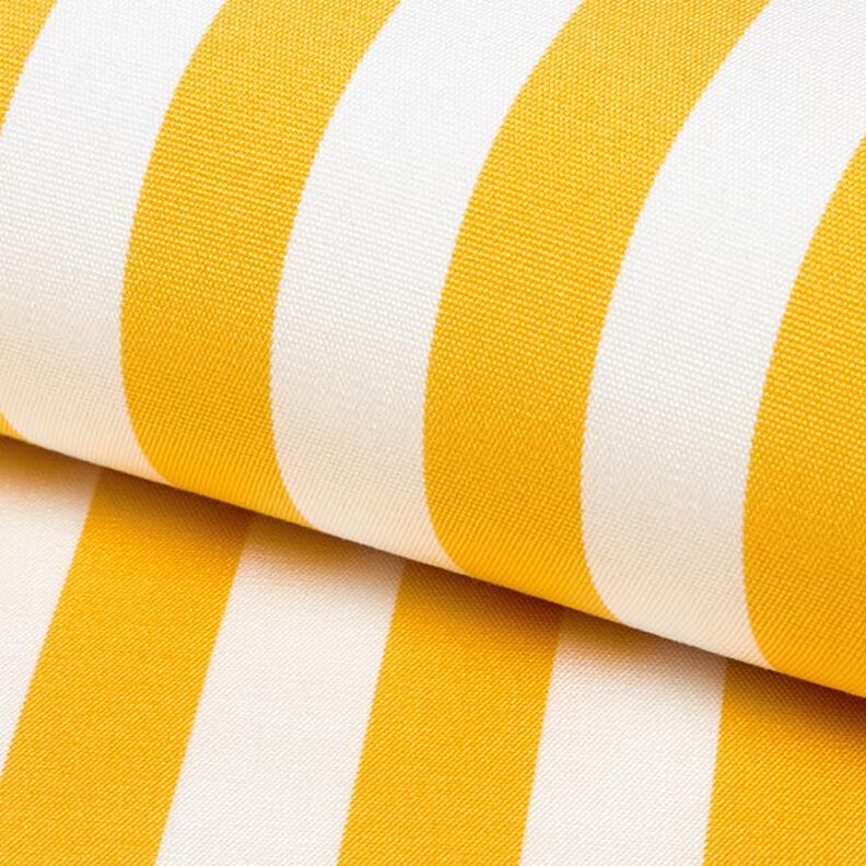 Outdoor Ligstoel stof Lengtestrepen 45 cm – geel,  image number 1