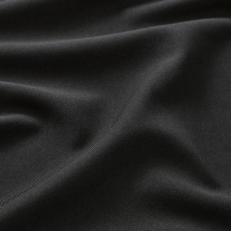 Sportieve en functionele effen jersey – zwart,  image number 3