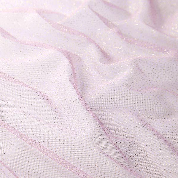 Glittertule royal – lila/goud,  image number 4