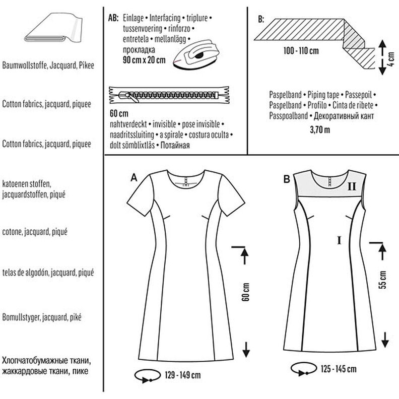 Jurk, Burda 6627,  image number 5