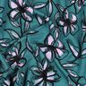 Romaniet jersey Bloemen – petroleum/lila,  thumbnail number 2