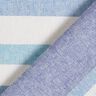 Decostof Half panama kleurrijke mix van strepen gerecycled – stralend blauw,  thumbnail number 4