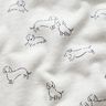 Sweatshirt geruwd Honden Mix – ecru,  thumbnail number 2